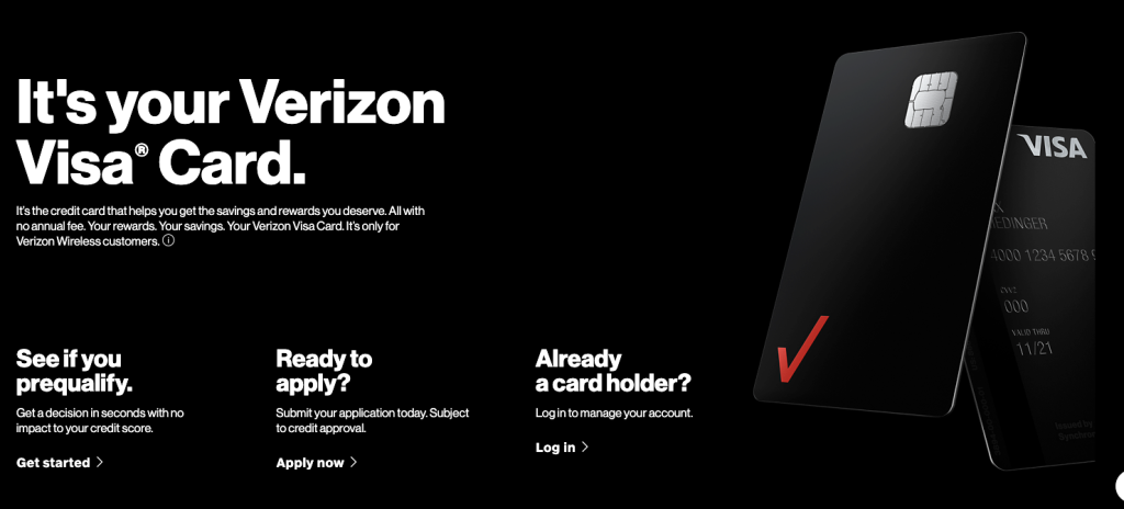 verizonvisacard.syf.com Access Verizon Credit Card Account Verizon Credit Card Login tips