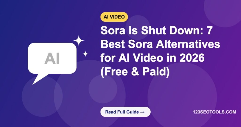 Sora Is Shut Down: 7 Best Sora Alternatives for AI Video in 2026 (Free & Paid)