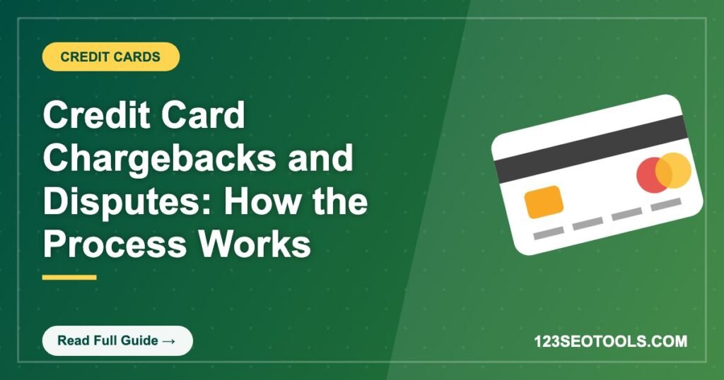 Credit Card Chargebacks and Disputes: How the Process Works
