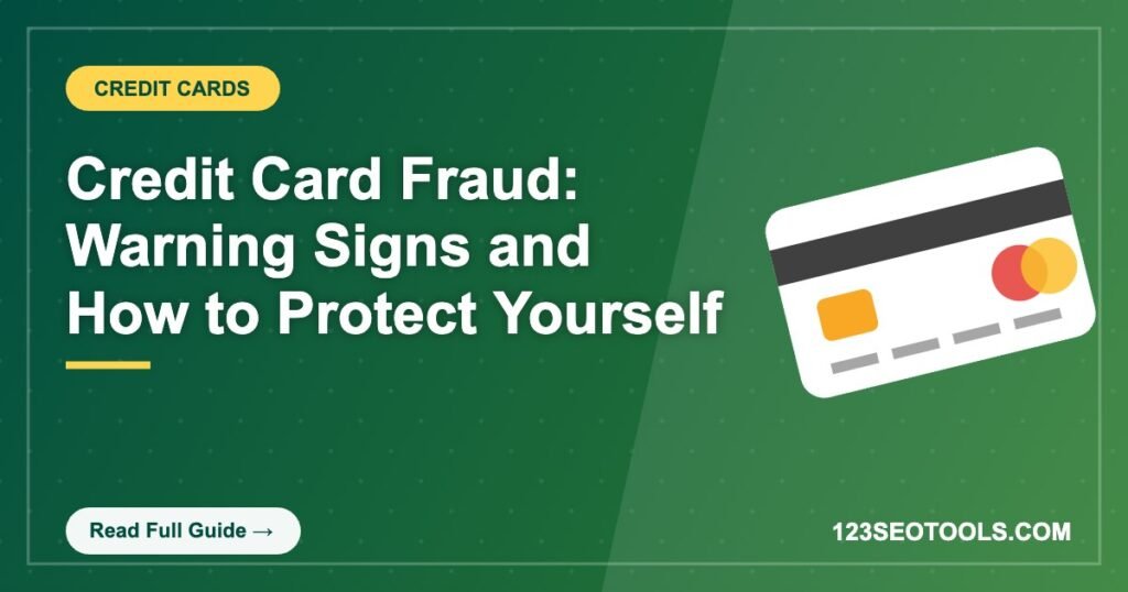 Credit Card Fraud: Warning Signs and How to Protect Yourself