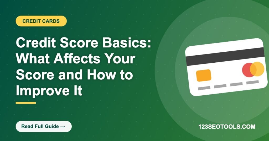 Credit Score Basics: What Affects Your Score and How to Improve It