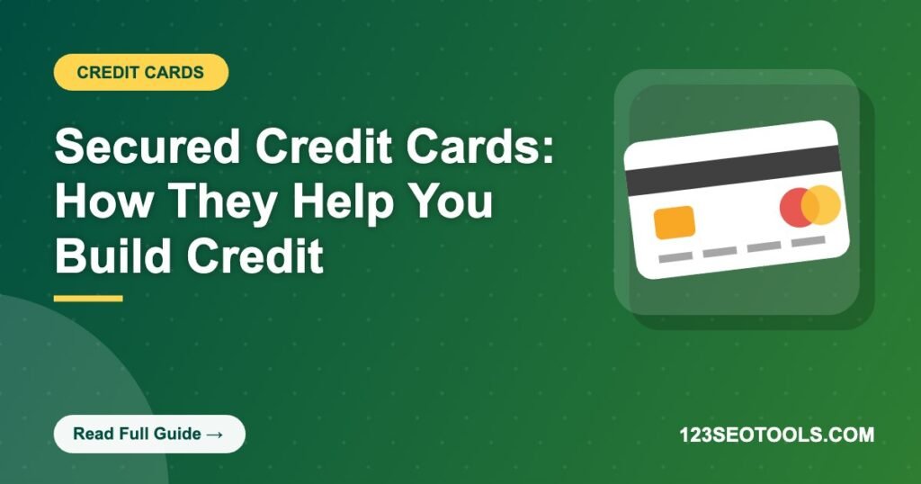 Secured Credit Cards: How They Help You Build Credit