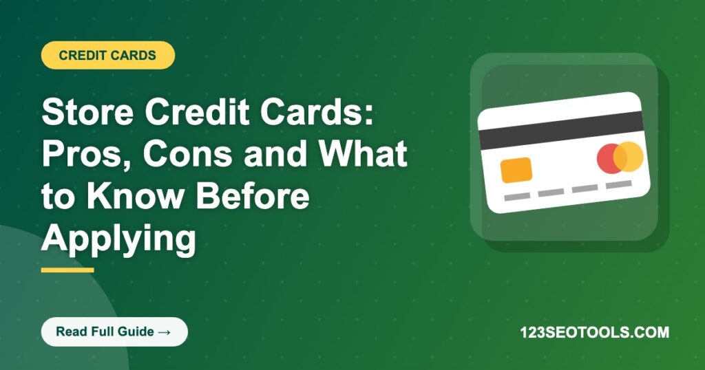 Store Credit Cards: Pros, Cons and What to Know Before Applying